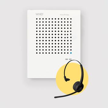 Interkom „VoiceBridge“ - z zestawem słuchawkowym Bluetooth