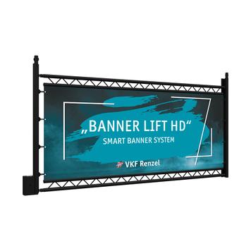 System Banner Lift HD z podnośnikiem do banerów i trawersami
