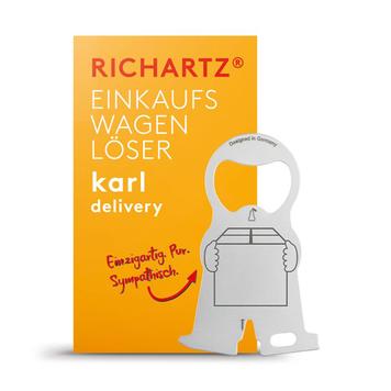 Żeton „Karl“ firmy Richartz do wózków sklepowych