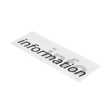 „Info-Modul-System“  Napisy