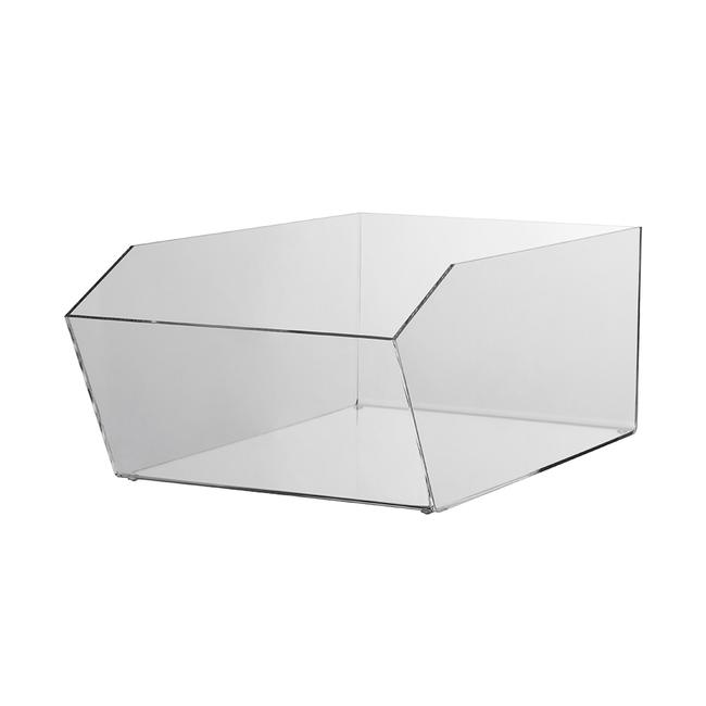 Pojemnik „Pilea” na produkty, ze szkła akrylowego, prostokątny