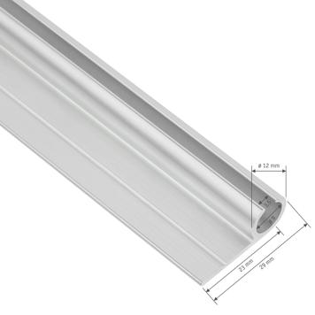 Aluminiowy profil kedrowy „Single wall”