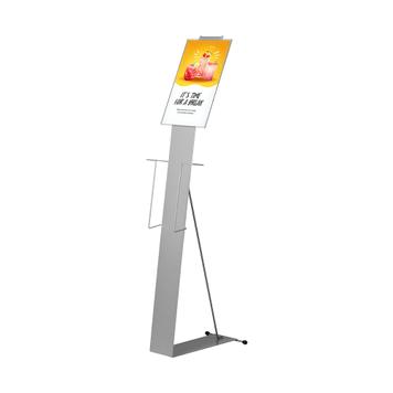 Podłogowy stojak na prospekty / ekspozytor reklamowy / stojak na prospekty "BALI NG"