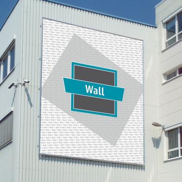 Aluminiowy system banerowy „Wall”