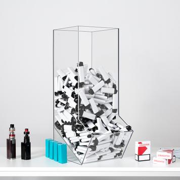 Podajnik towarów ze szkła akrylowego