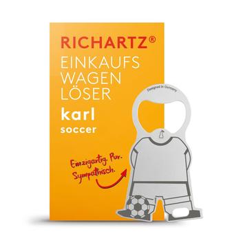 Żeton „Karl“ firmy Richartz do wózków sklepowych